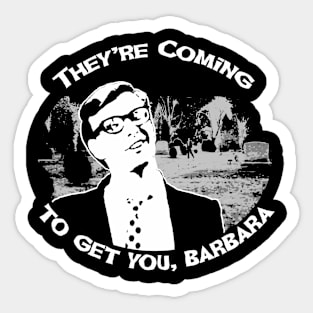 2-Sided 'Night of the Living Dead' T-Shirt Sticker
